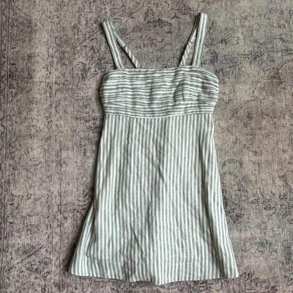 NWOT Abercrombie & Fitch Emerson Linen-Blend Skort